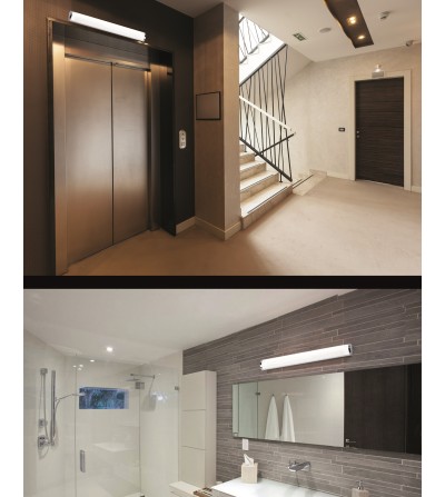 APLIQUE ICE LED T8 CROMO